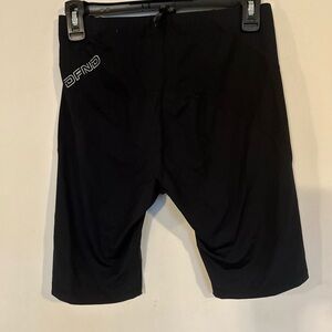DFND Active Large Black Athletic Compression Shorts